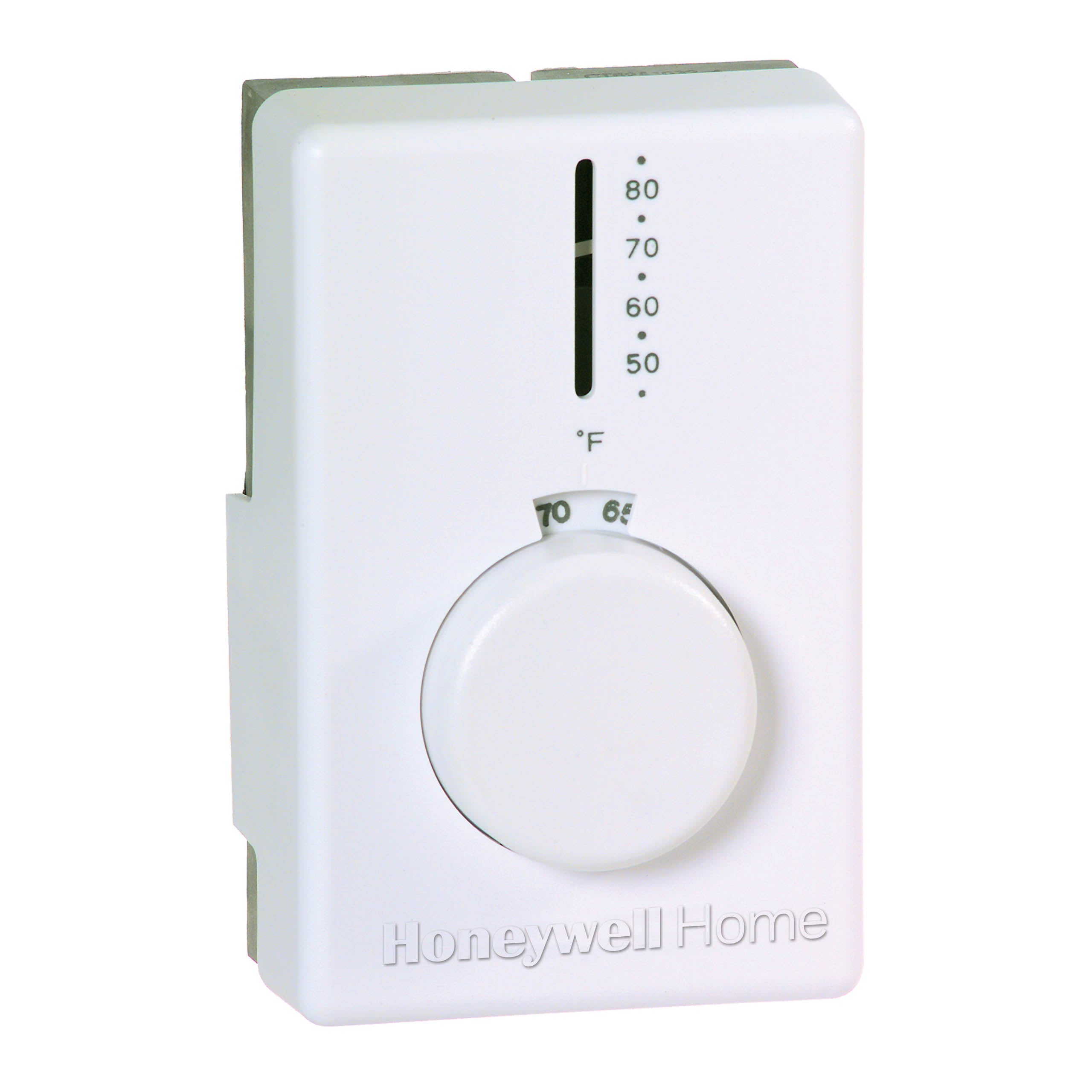 Resideo T4398A1005/U White High Performance Electric Heat Thermostat - 50-80F