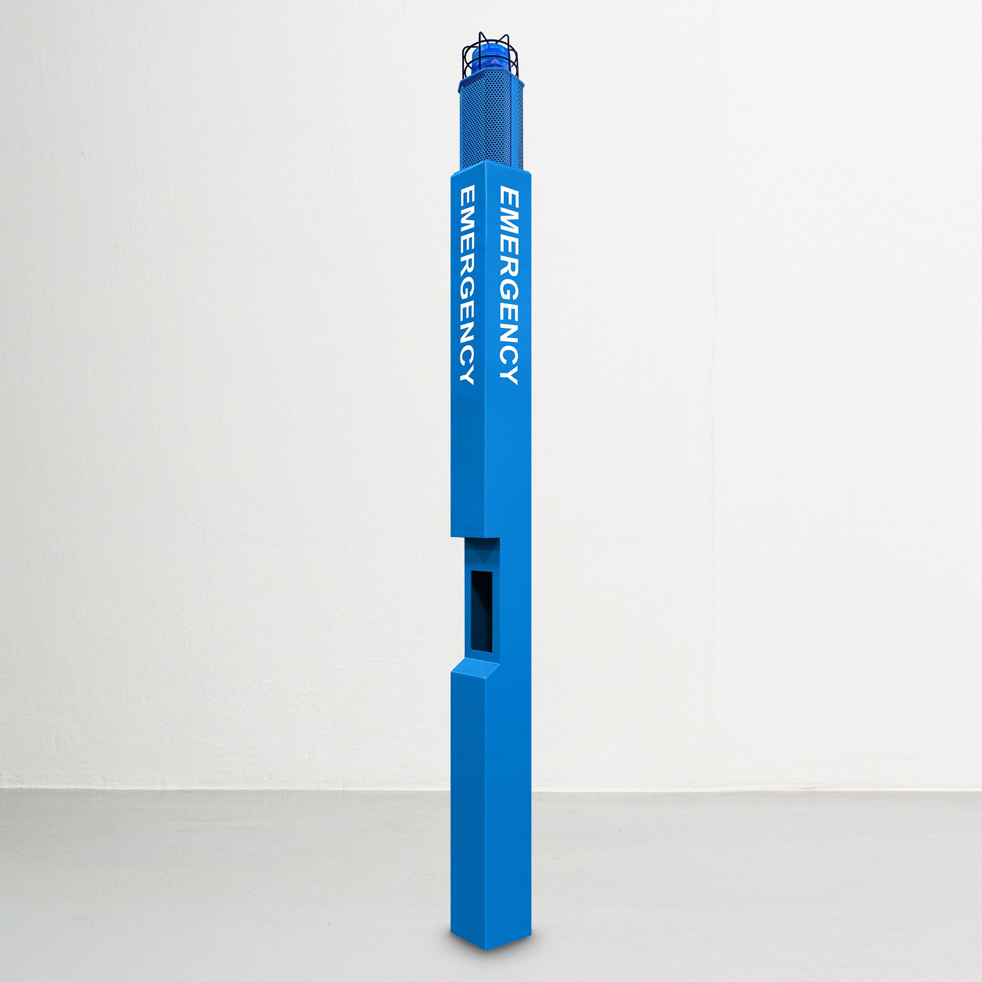 Aiphone TW-TE-SP Tall Emergency Aluminum Tower with High-Power Speaker