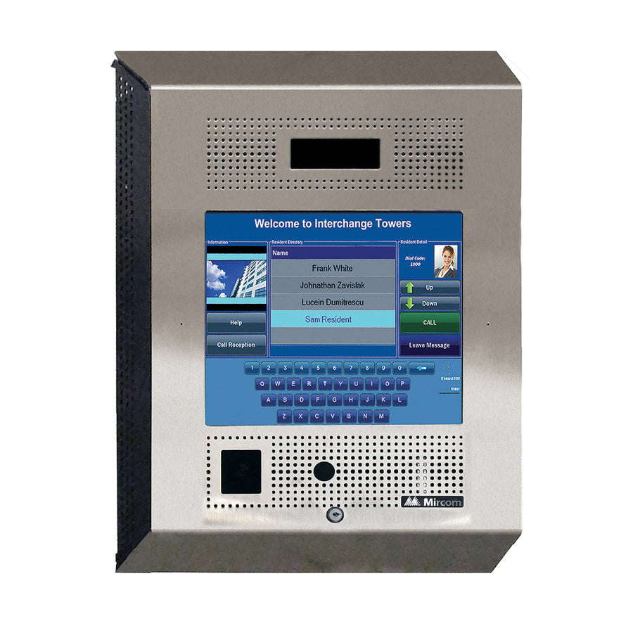 Mircom TX3-TOUCH-S15-E Surface Mount Touch Screen Video Intercom System