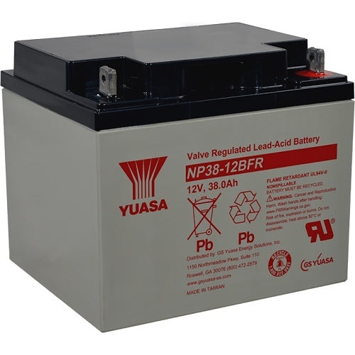YUASA NP38-12 Battery 38 AH 12V Flame Retardant