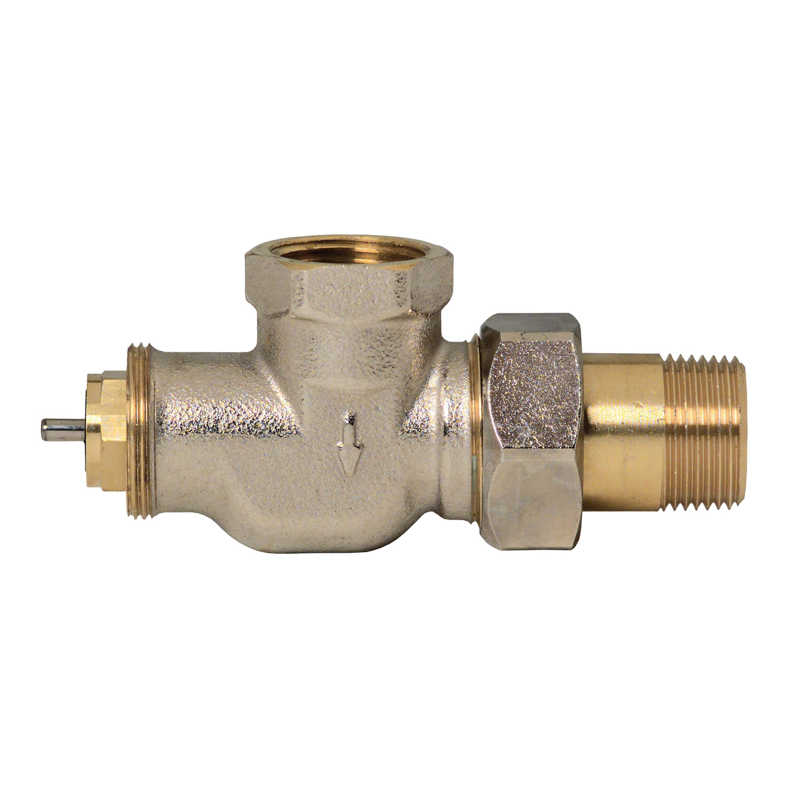 Resideo V2040ASL25 Horizontal Angle Pattern TRV 1 in Valve