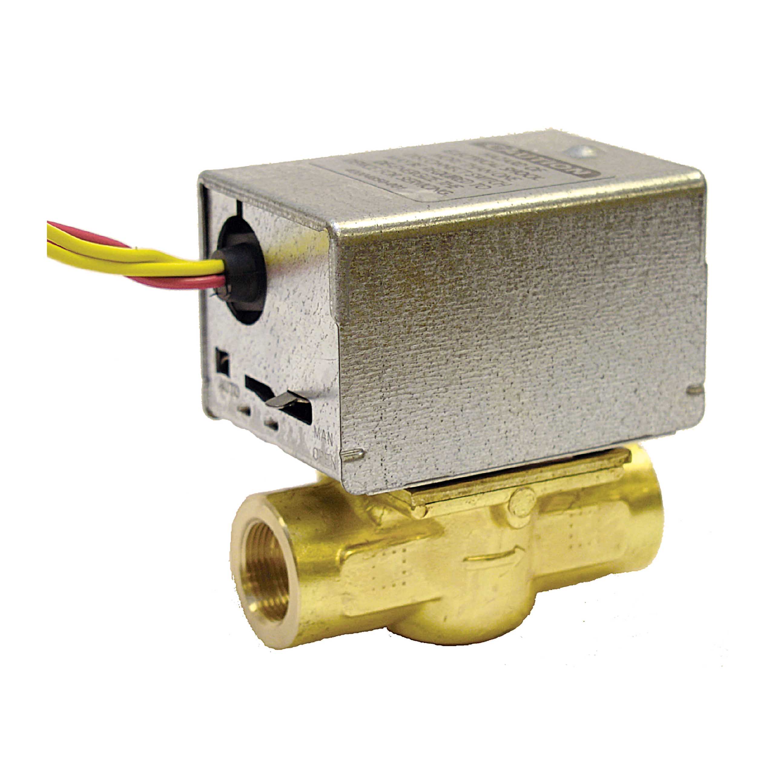 Resideo V8043G1125/U 1/2" Inverted Flare Zone Valve, Normally Closed, 3.5 Cv (24v)