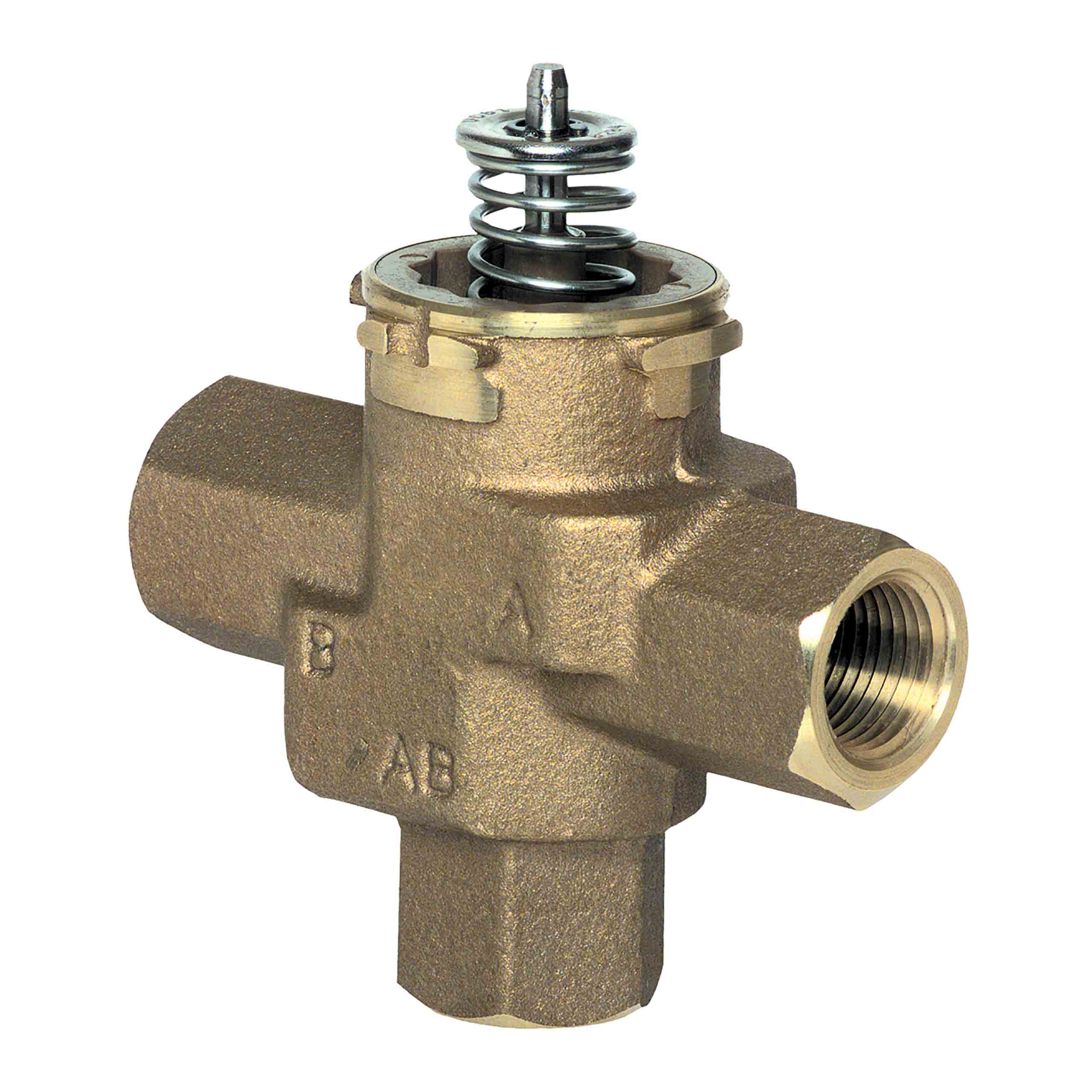 Resideo VCZNB7400/U 1/2" 3-Way Female NPT VC Valve Assembly (2.7 Cv)