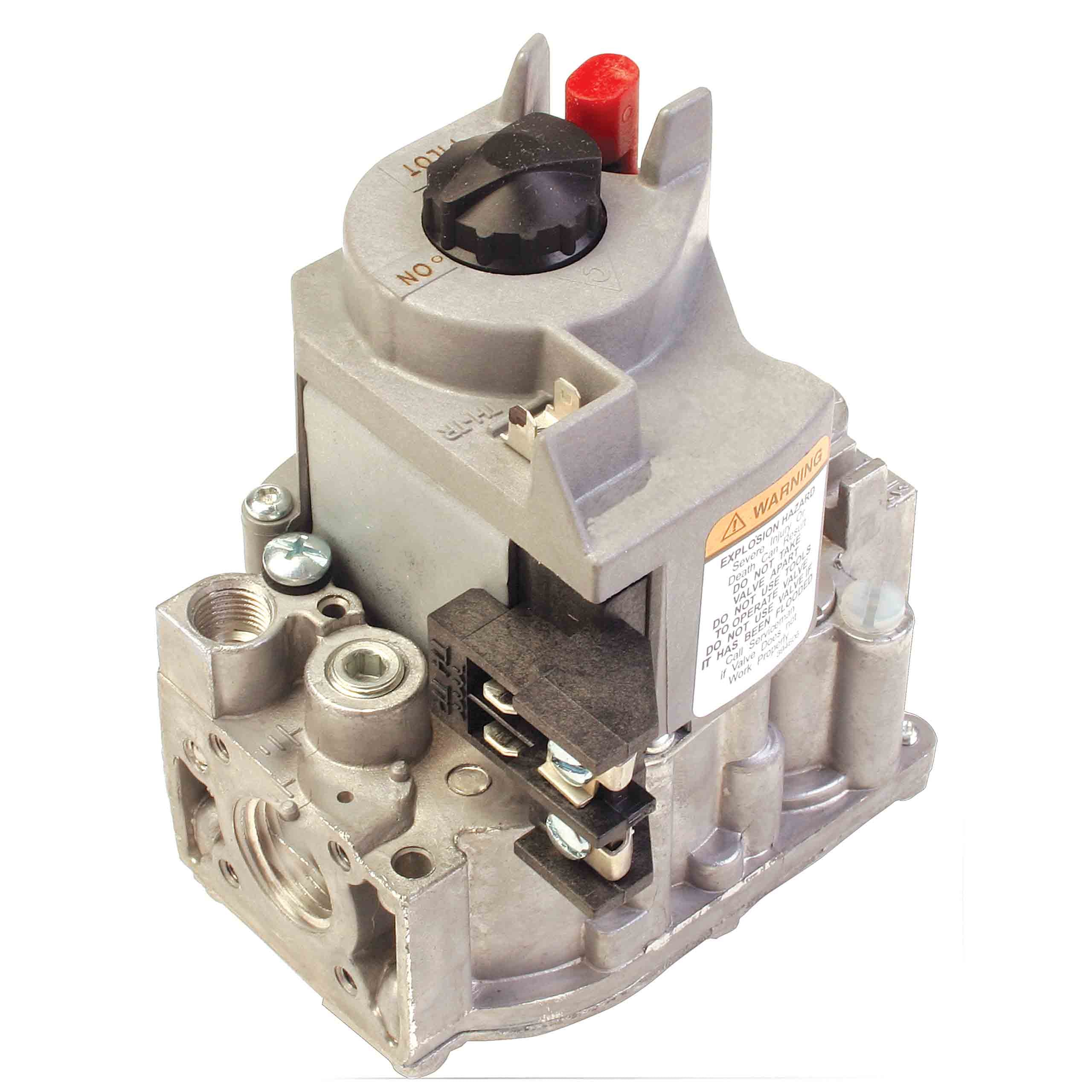 Resideo VR8200H1236/U Standing Pilot Gas Valve, Single Stage, Slow Opening, 1/2" NPT pipe size, 1/2 max. psi, VR8200H1236