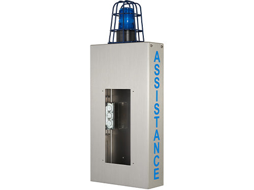 Aiphone WB-CA Emergency Wall Box w/ Caged Light