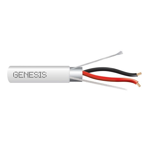 Genesis 32141012 18/2 Stranded Shielded Cable, Plenum