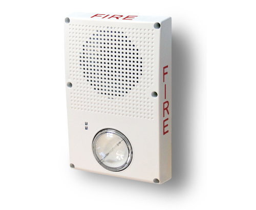 Kidde WG4WF-HVMC Outdoor Rated Wall/Ceiling Horn Strobe, WHITE w/FIRE marking - The Fire Alarm Supplier