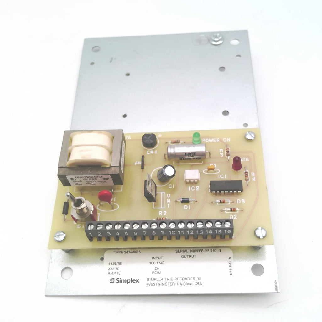 Simplex 2301-9513 CLST-Line AMP Single 120V