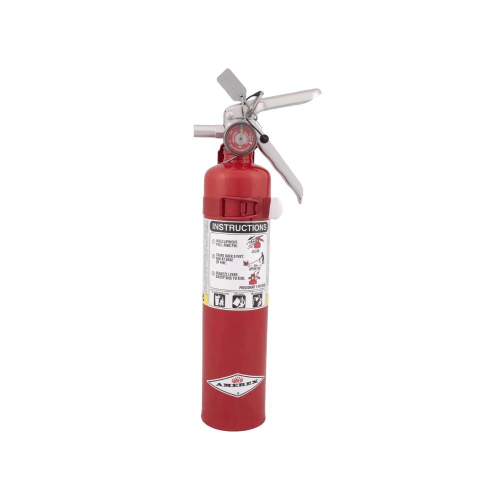 Amerex B417T 2.5 lb ABC Dry Chemical Class A B C Multi - Purpose - The Fire Alarm Supplier