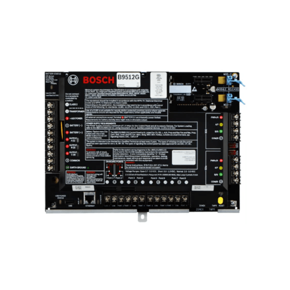 Bosch B9512G IP Control Panel, 32 Areas, 599 Points - The Fire Alarm Supplier