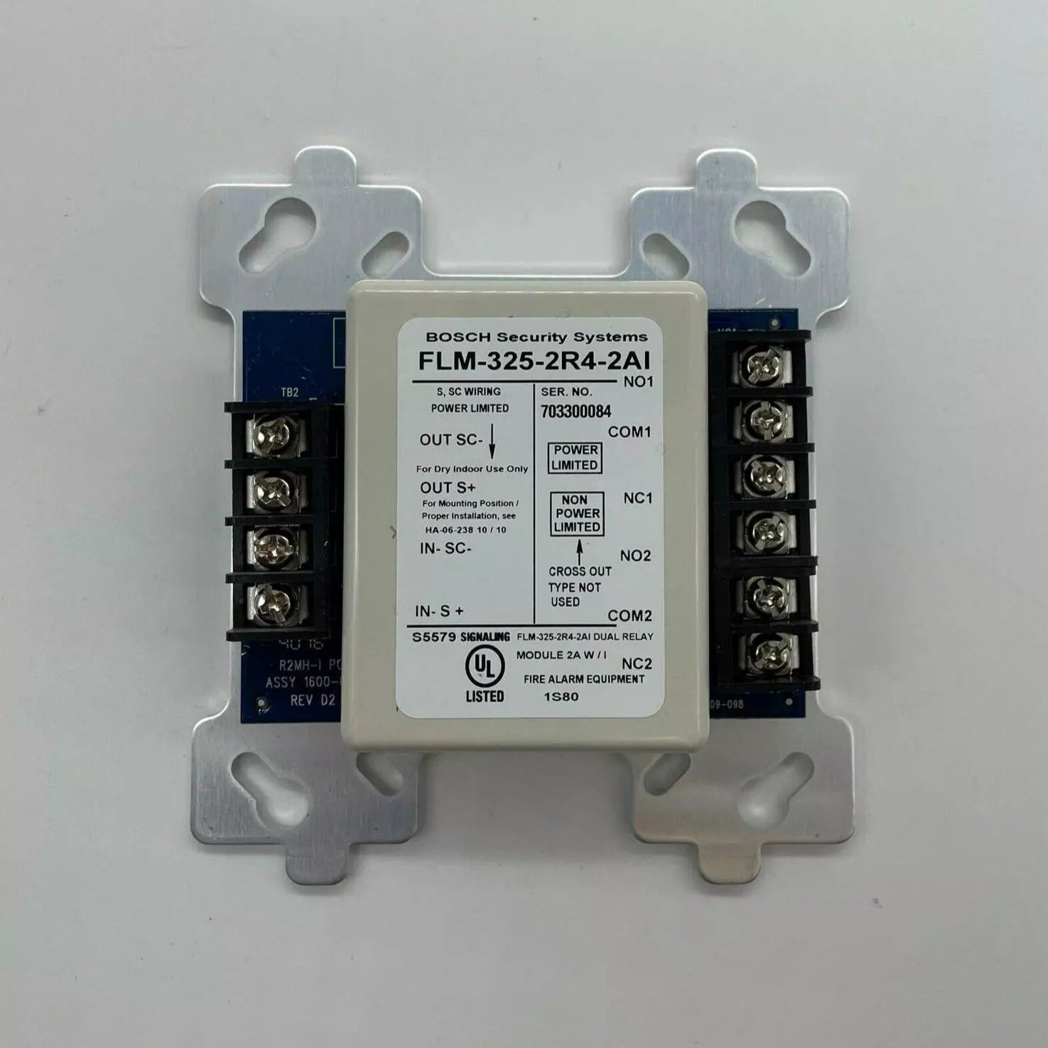 Bosch FLM - 325 - 2R4 - 2AI Dual Relay Module with Isolator - The Fire Alarm Supplier