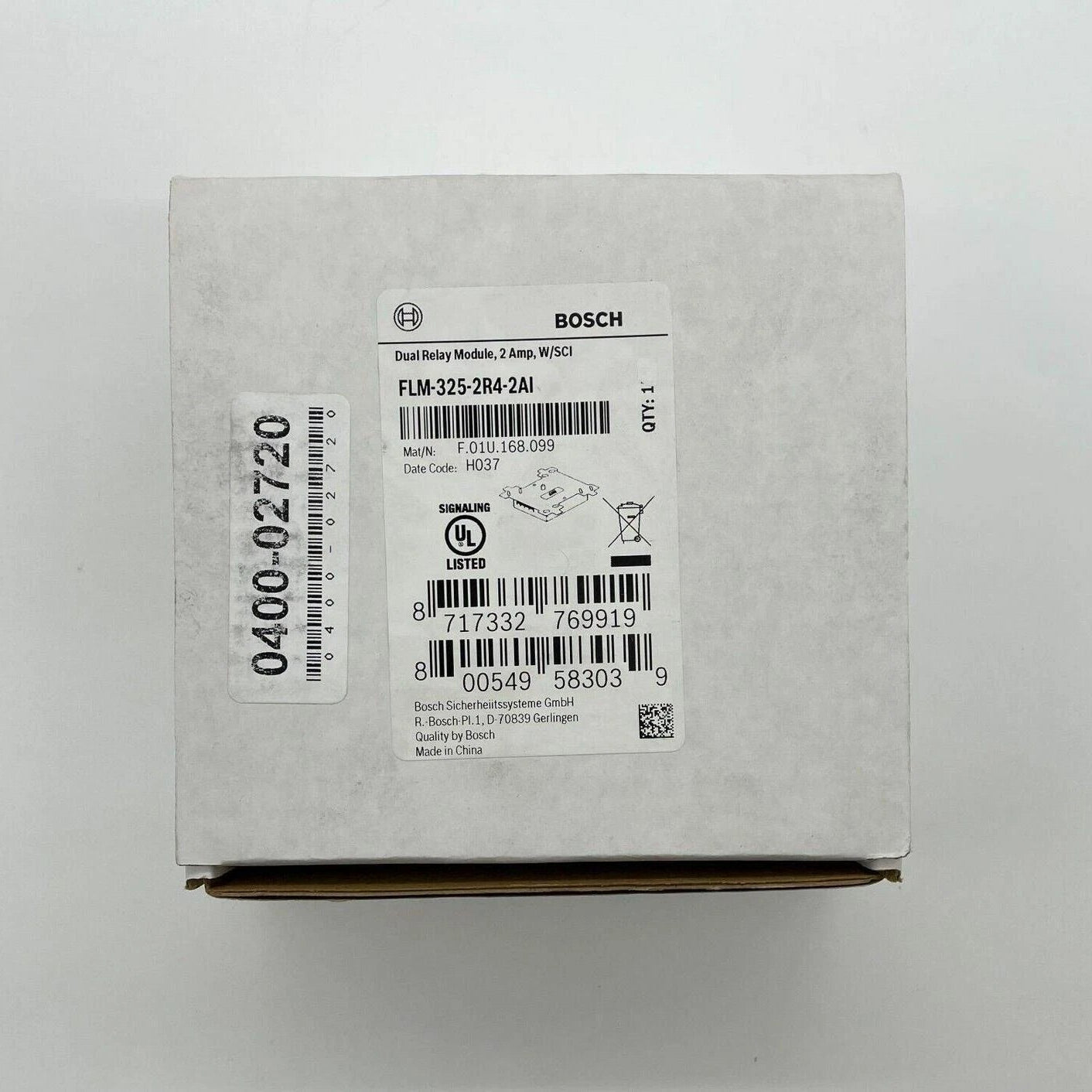 Bosch FLM - 325 - 2R4 - 2AI Dual Relay Module with Isolator - The Fire Alarm Supplier