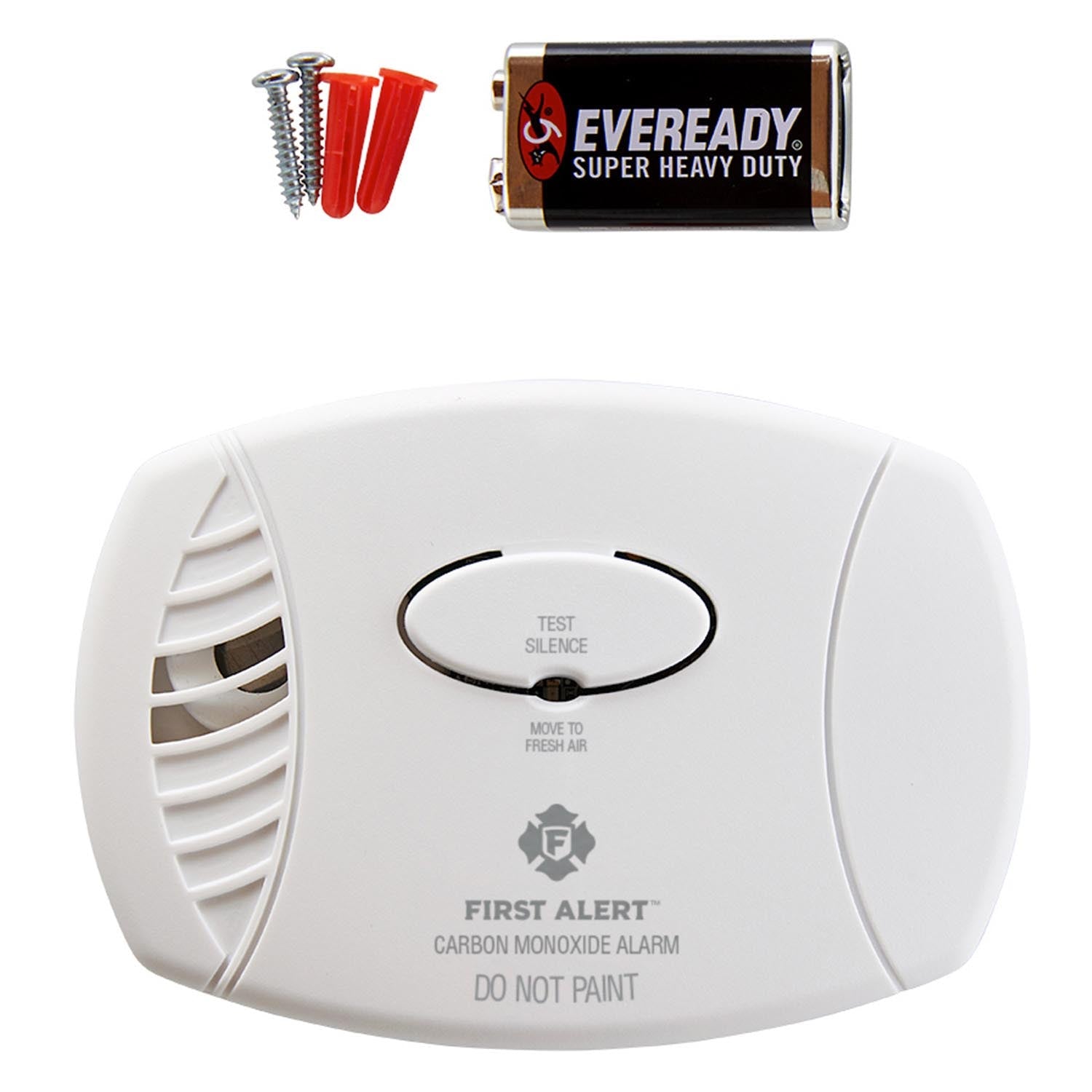 First Alert BRK CO400 Basic Battery Operated Carbon Monoxide Alarm (1039718)