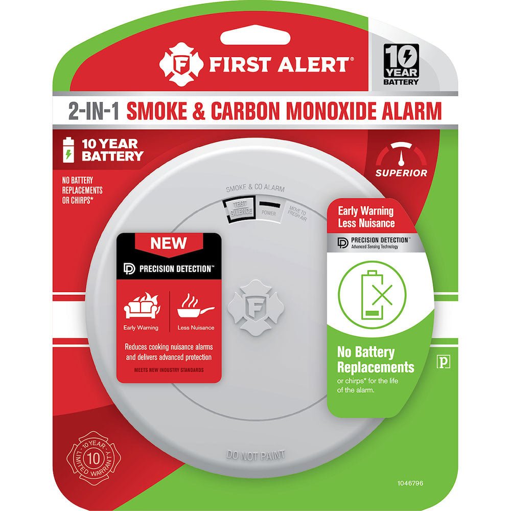 BRK SMCO210 10 - Year Sealed Battery Smoke and CO Alarm (1046802)