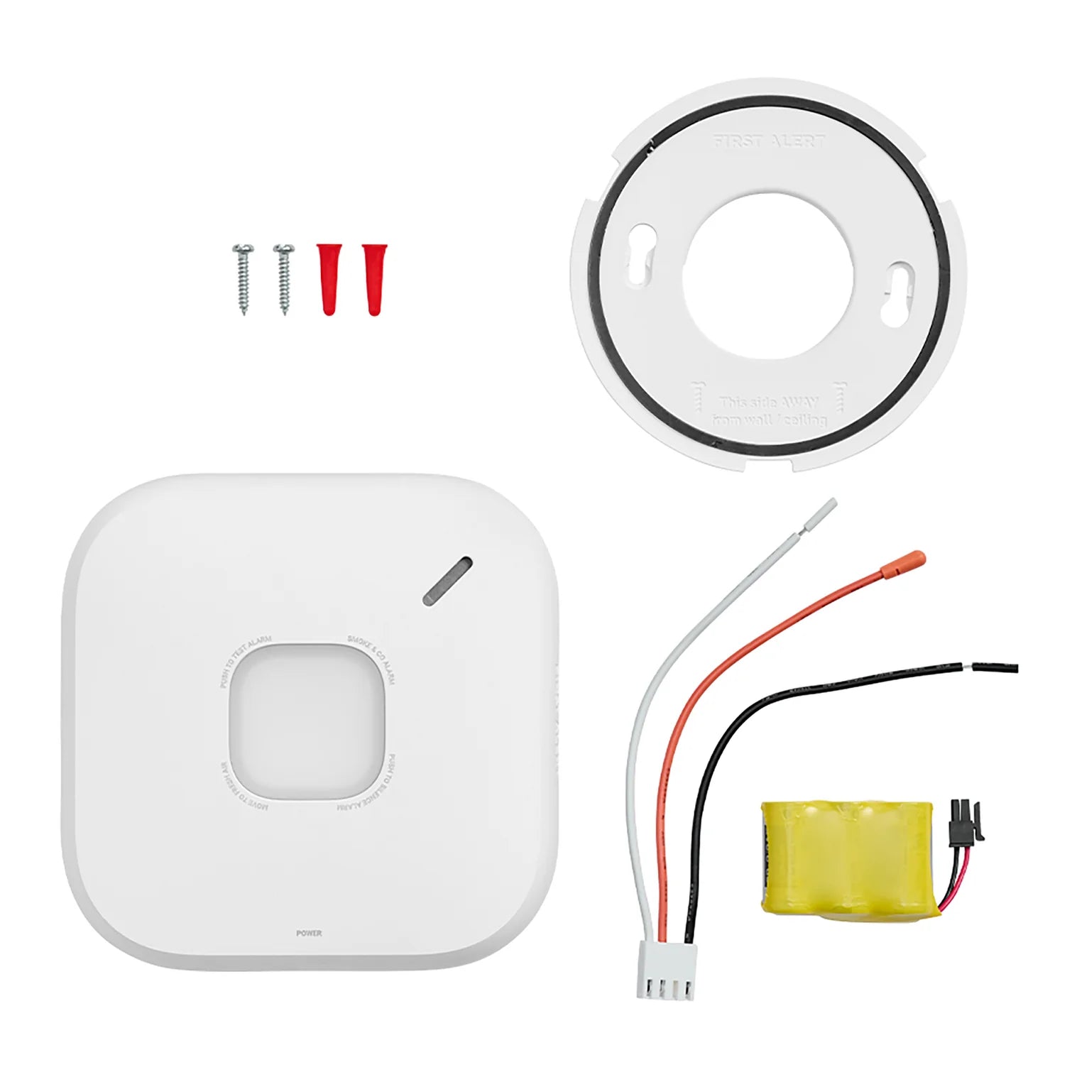 BRK SMCO600NV - AC SC5 Hardwire Smart Smoke and Carbon Monoxide Alarm