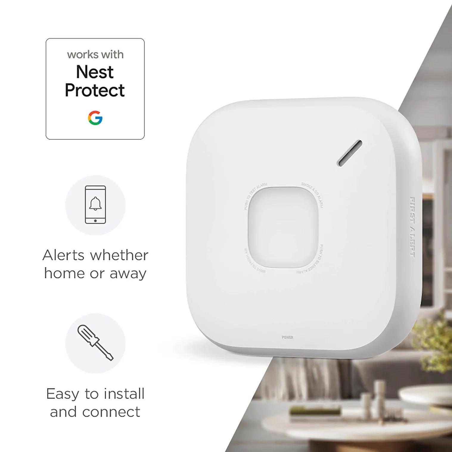BRK SMCO600NV - AC SC5 Hardwire Smart Smoke and Carbon Monoxide Alarm