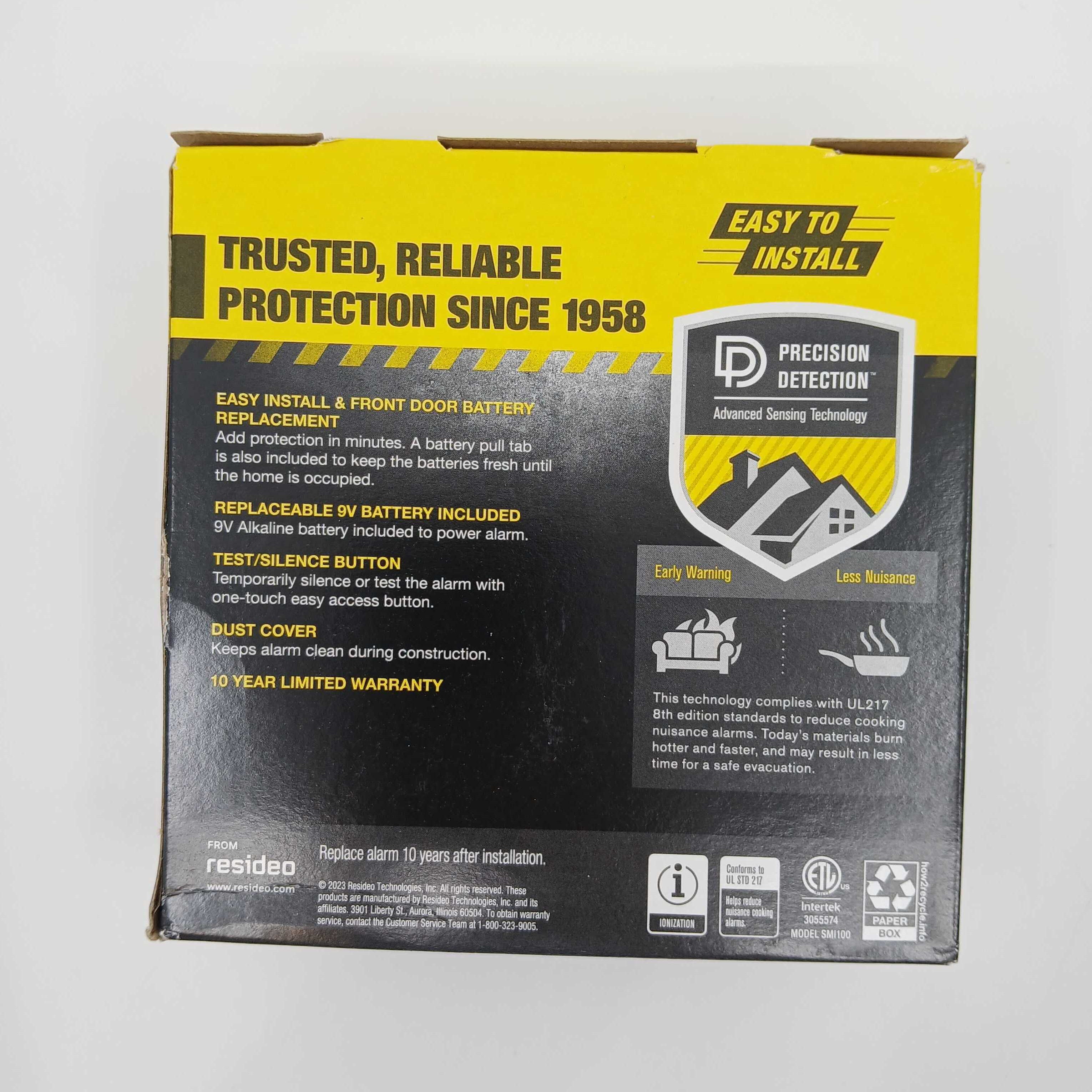 BRK SMI100 Battery-Operated Smoke Alarm (1046832) - The Fire Alarm Supplier