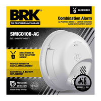 BRK SMICO100-AC Interconnectable Ion Smoke and CO Alarm (1046871)