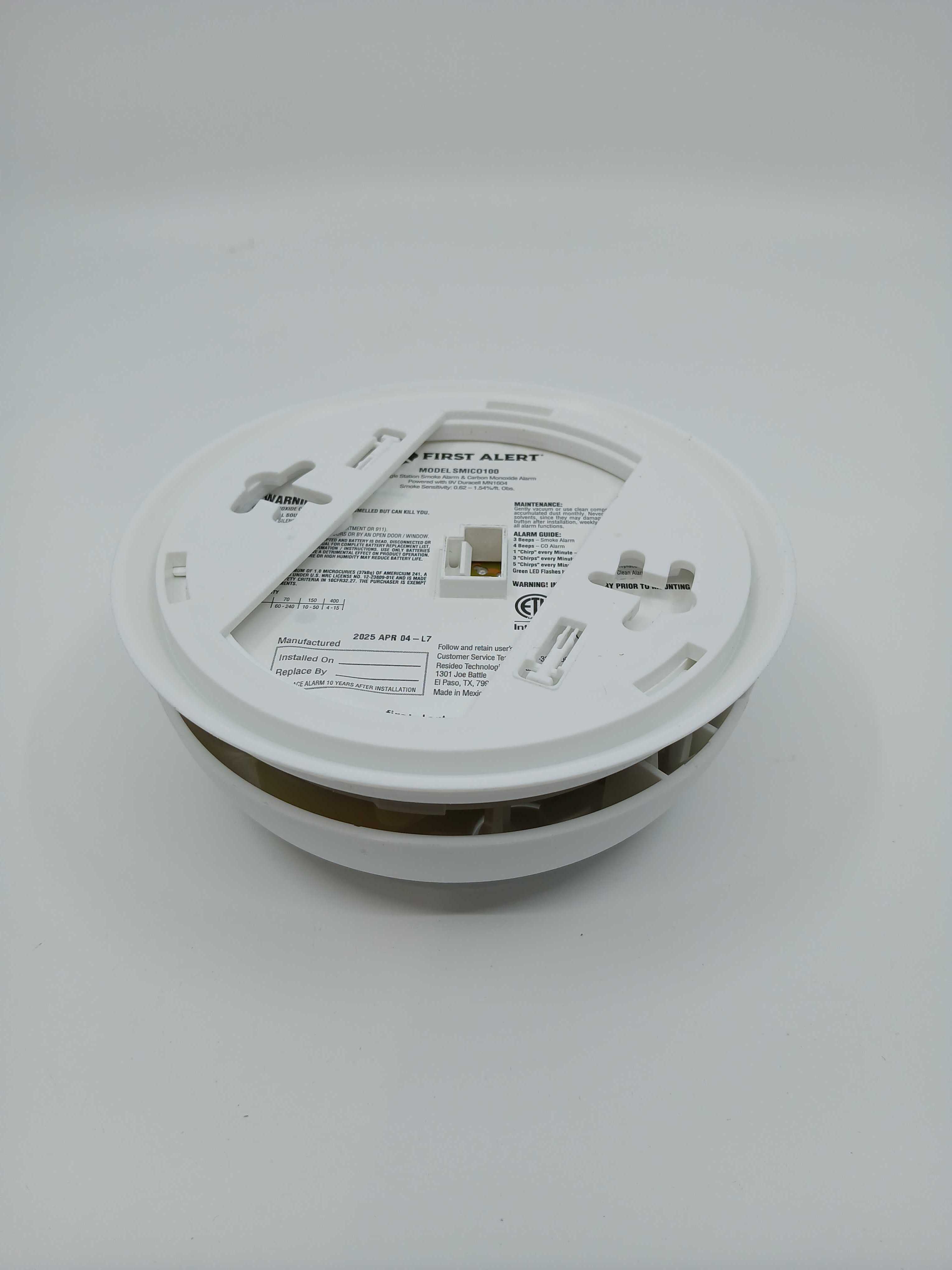 BRK SMICO100 Smoke and Carbon Monoxide Alarm (1046864) - The Fire Alarm Supplier