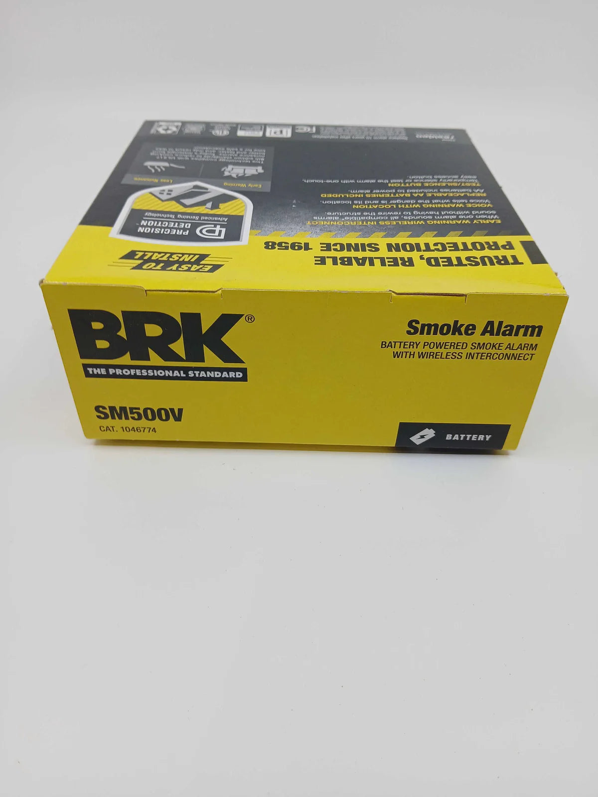 BRK SM500V Interconnect Battery-Operated Smoke Alarm (1046774) - The Fire Alarm Supplier