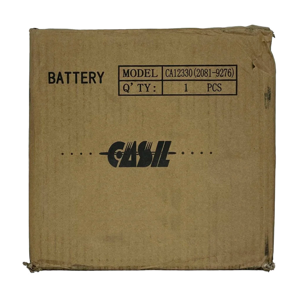 Casil 2081-9276 12V 33Ah battery, compact lead-acid rechargeable battery for automotive or deep cycle use