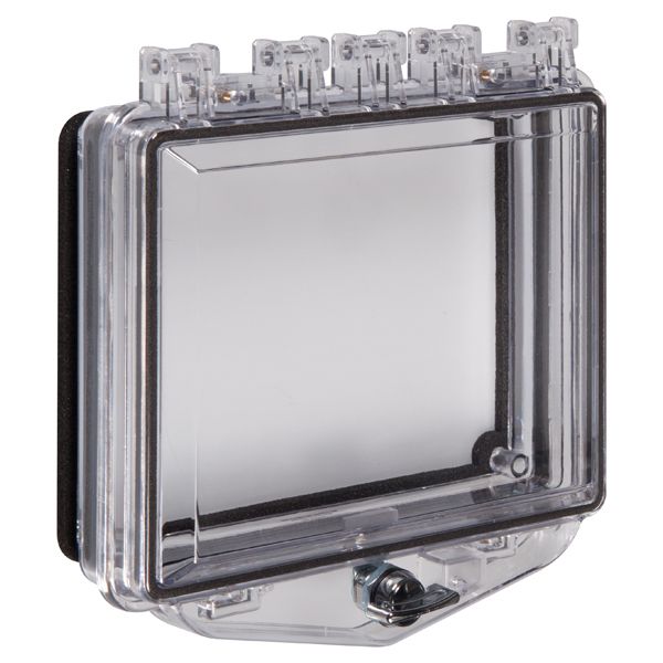 STI STI-7511E Polycarbonate Enclosure Without Pen Backbox for Fl Mt Apps & Exterior Thumb Lock