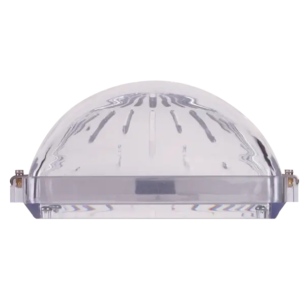 STI-1210E horn strobe damage stopper with open back box for flush mount installation, designed for fire alarm systems.