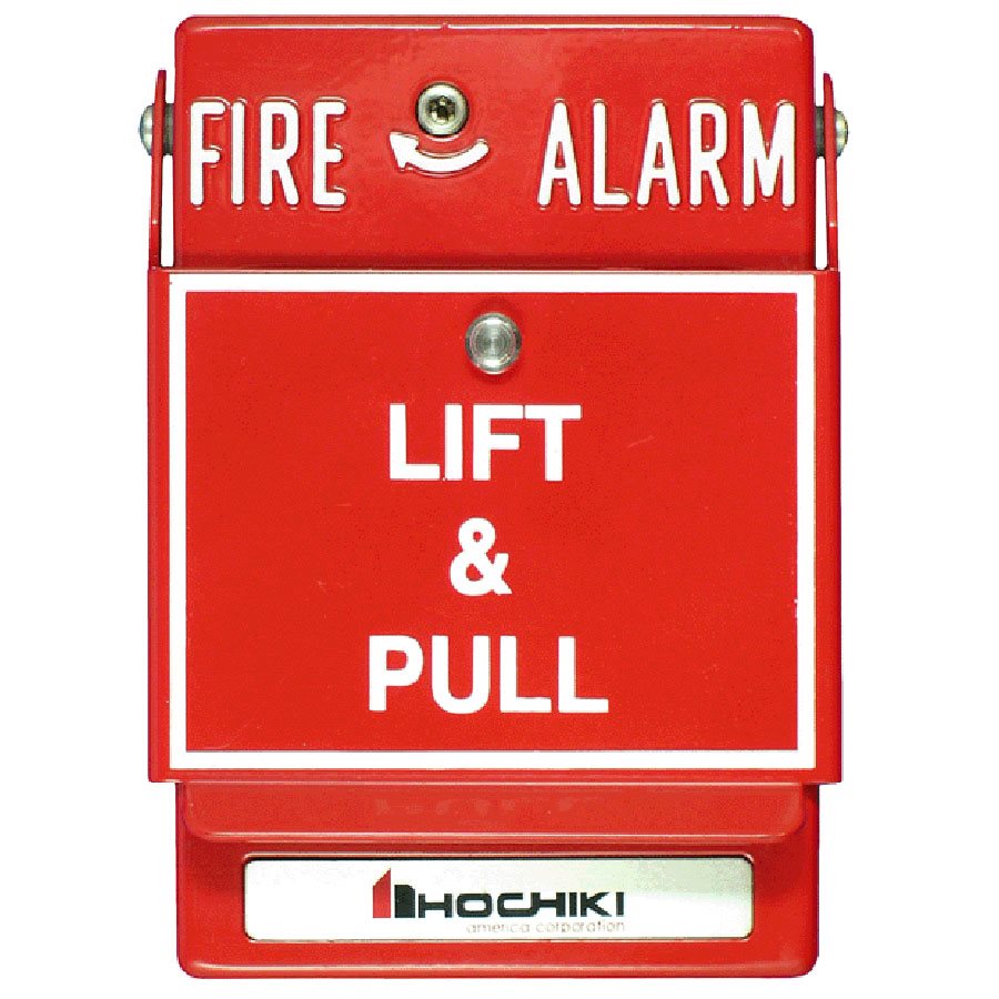 Hochiki DCP-AMS-LP Addressable Manual Pull Station, Dual Action