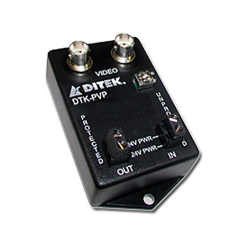 DITEK DTK - PVP27B Fixed Camera Surge Protector for Coax - The Fire Alarm Supplier