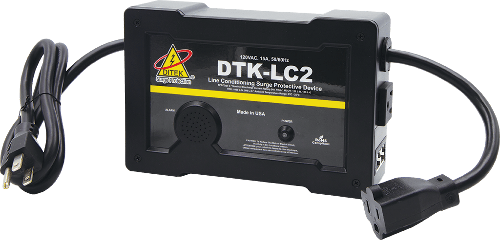 DITEK DTK-LC2 120VAC Line Conditioner with Surge Protection