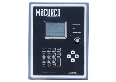 Macurco DVP-1200 LADBS Control Panel, Works with Macurco 6Series, 192 Modbus Inputs, 4 Rlys, BACnet IP Output, 424VDC Outputs, 3 420mA Outputs