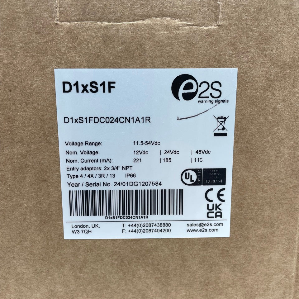 E2S by The Signal Source D1XS1FDC024CN1A1R - The Fire Alarm Supplier
