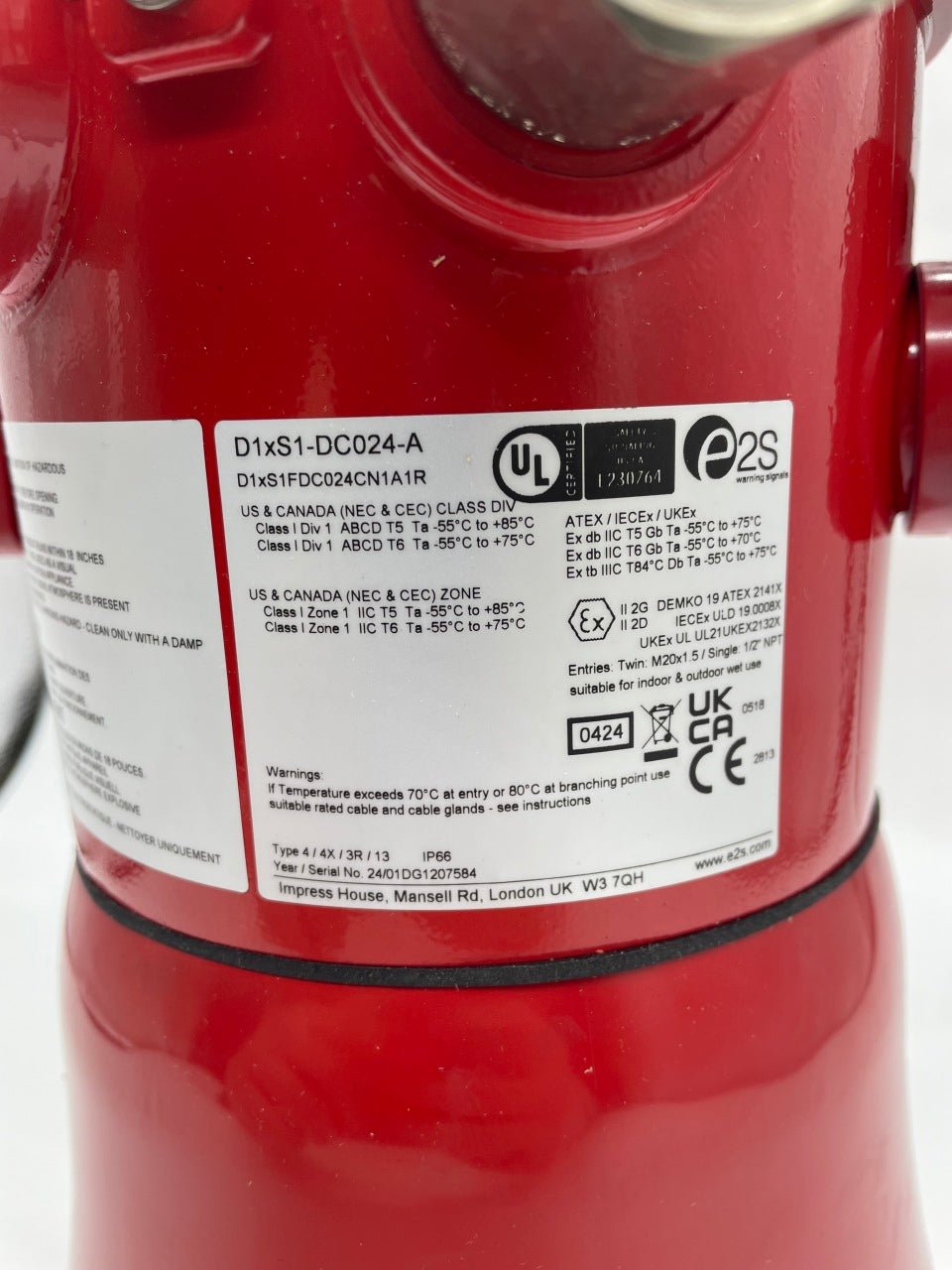 E2S by The Signal Source D1XS1FDC024CN1A1R - The Fire Alarm Supplier