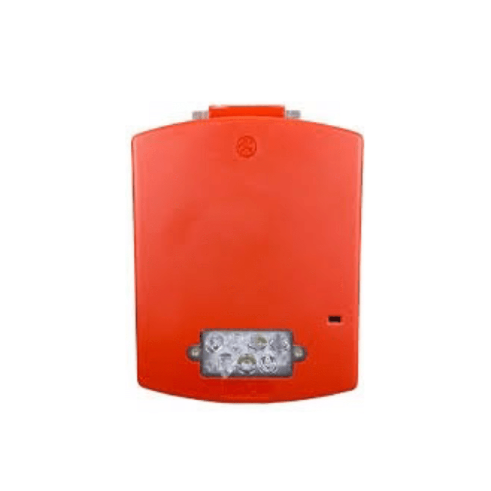 Eaton EL3RST - FR Eluxa 3R Strobe with Plate, Red - The Fire Alarm Supplier