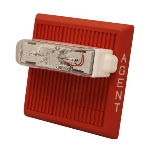 Eaton Wheelock MT - 24MCW - AR Multitone Horn Strobe Red - The Fire Alarm Supplier