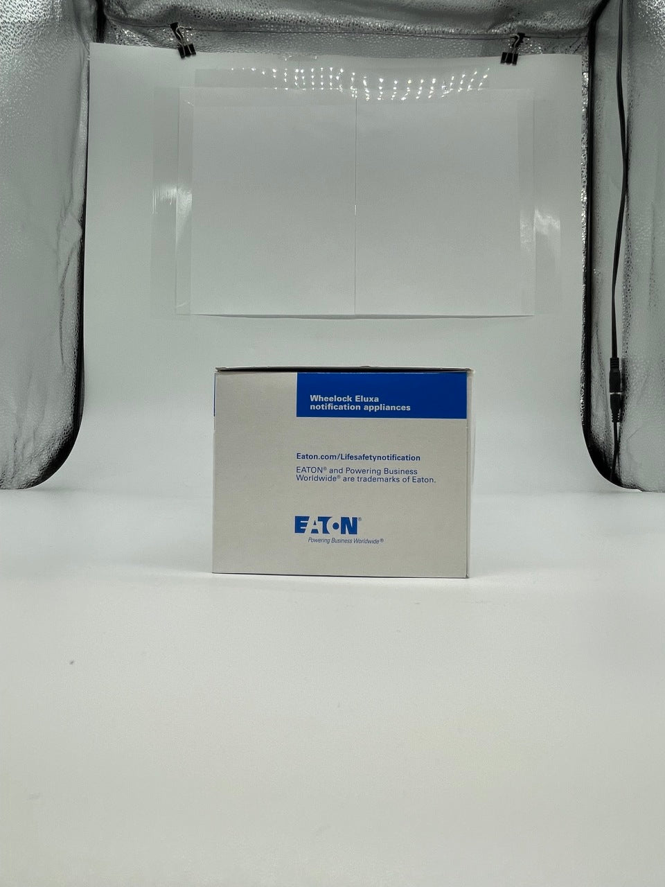 Eaton Wheelock ELSPSTW Eluxa LED High Fidelity Speaker Strobe - The Fire Alarm Supplier