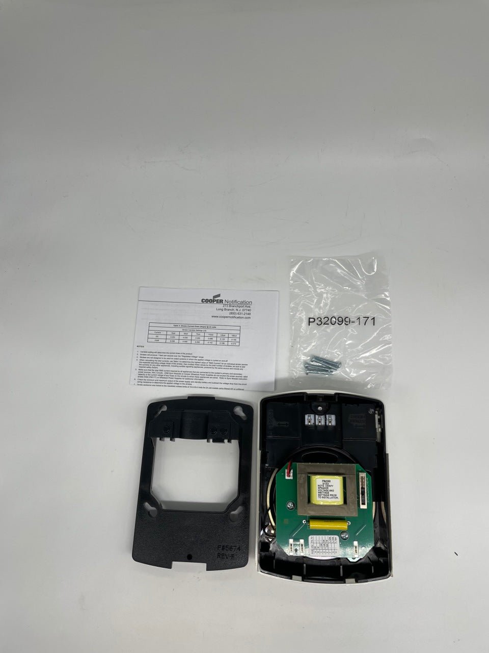 Eaton Wheelock ELSPSTW Eluxa LED High Fidelity Speaker Strobe - The Fire Alarm Supplier