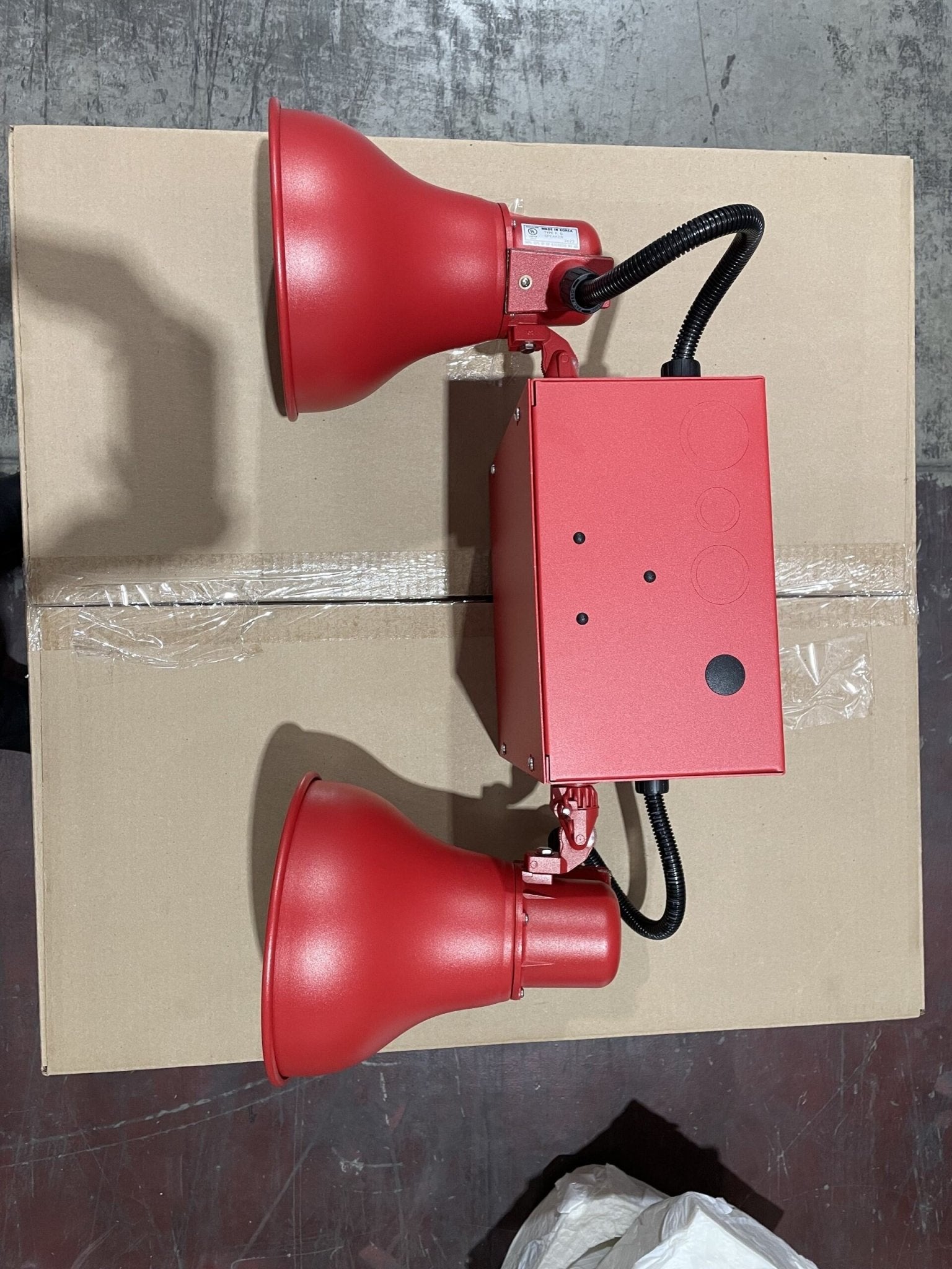 Eaton Wheelock STH - 2R Red Cluster Speaker - The Fire Alarm Supplier