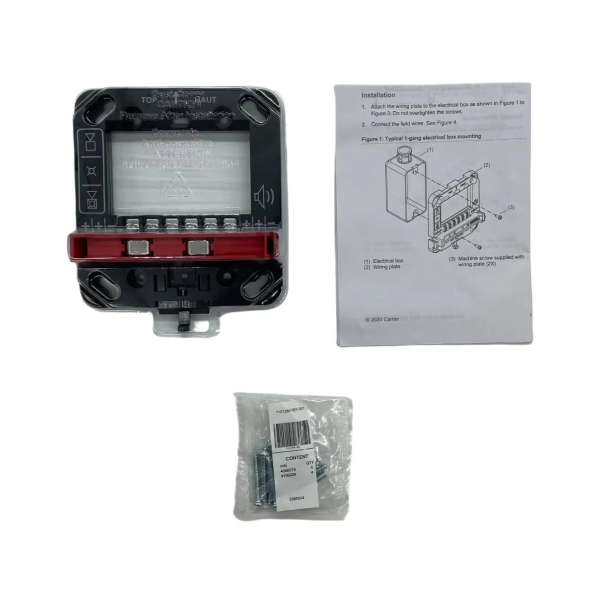Edwards GRSW Mounting Plate - The Fire Alarm Supplier