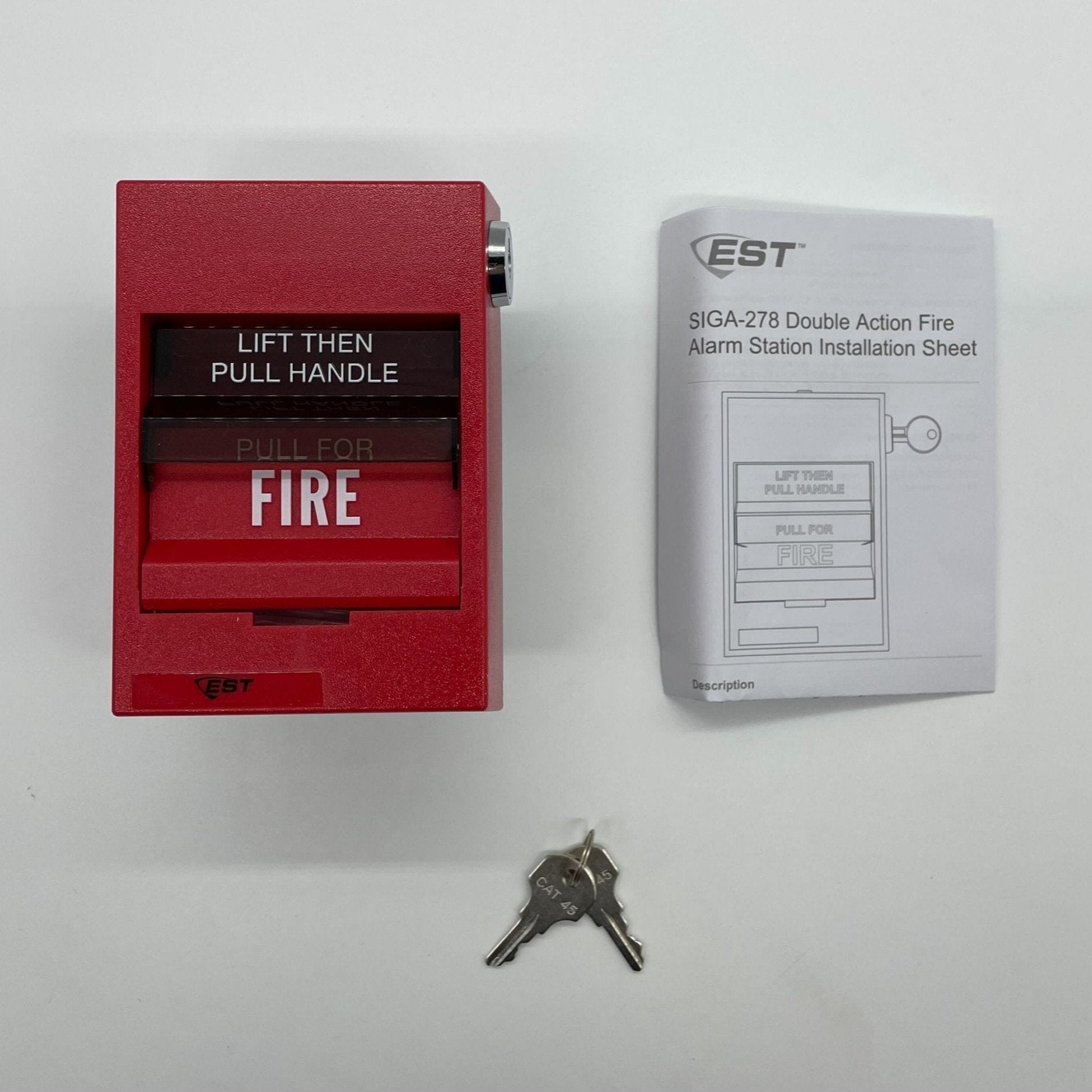 Edwards SIGA - 278 Double Action Pull Station - The Fire Alarm Supplier
