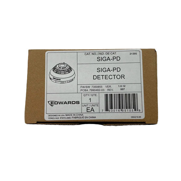 Edwards SIGA-PD Smoke Detector (Replaced by SIGA-OSD) - The Fire Alarm Supplier