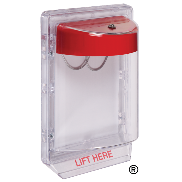 STI STI-1100NR Stopper II with Horn Fl Mt - Red Horn Housing