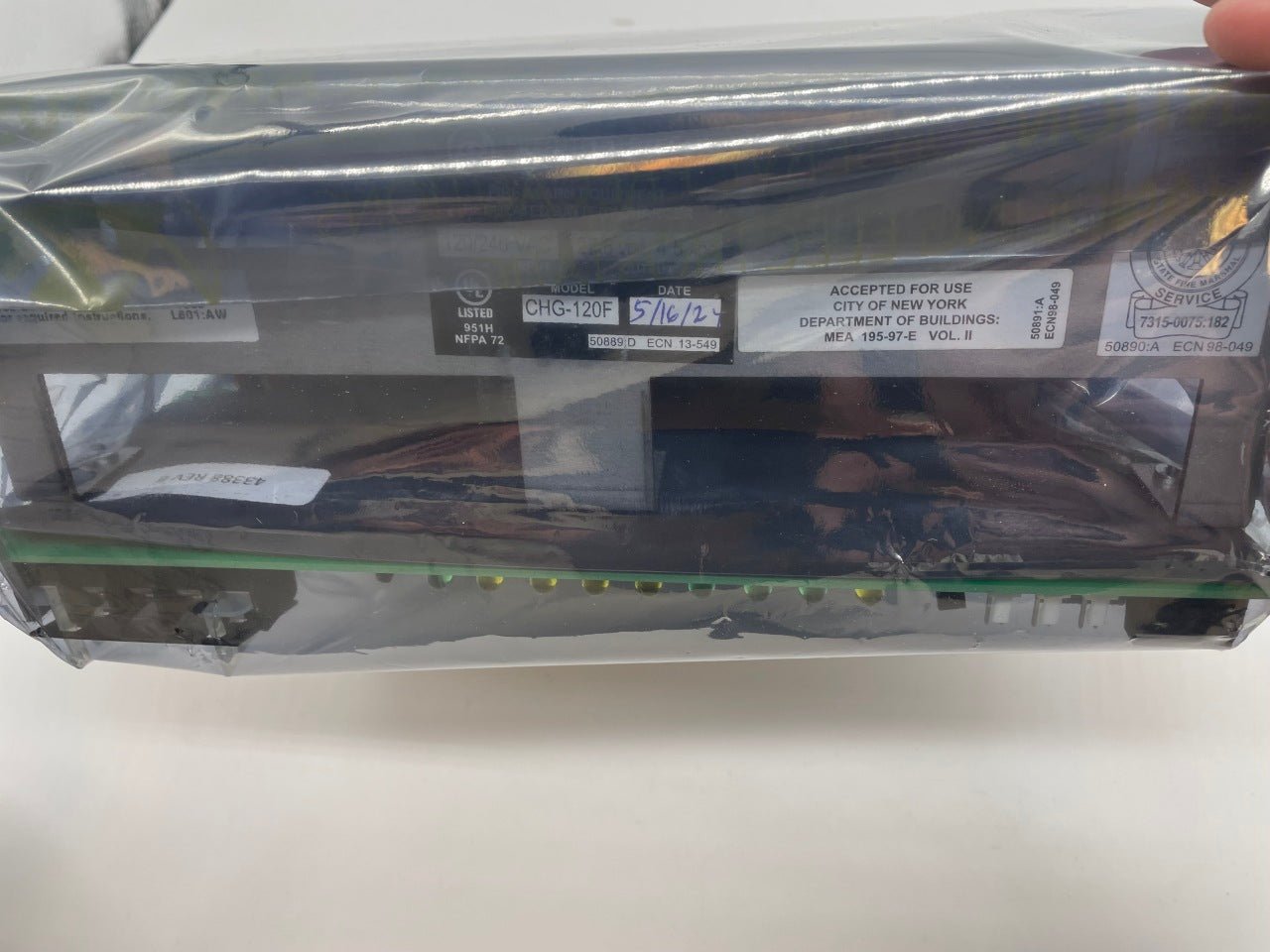 Fire - Lite CHG - 120F Battery Charger (Replaces FL - CHG75) - The Fire Alarm Supplier