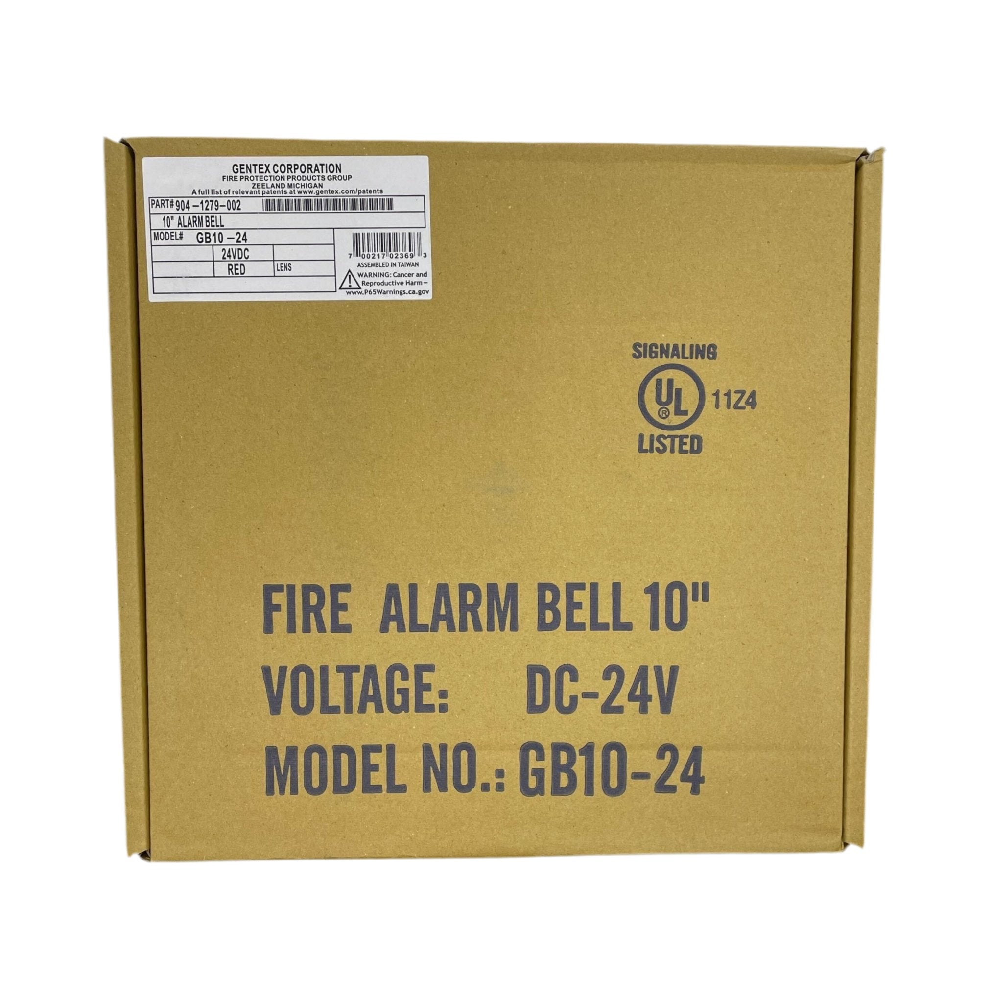 GB10 - 24 (904 - 1279 - 002) - The Fire Alarm Supplier