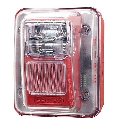 Gentex WGECB24 - 75PWR (904 - 1345 - 002) Evacuation Outdoor Wall Mount Horn Strobe - The Fire Alarm Supplier