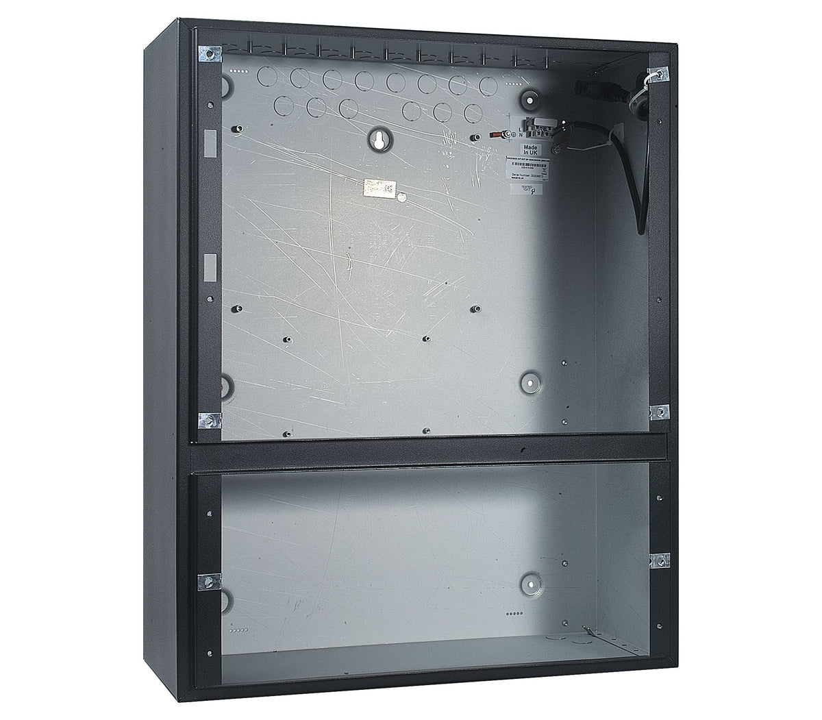 Notifier 020-474-009 ID2000/ID3000 Series Extended Deep Back-box Kit. Space for Up to 38Ah Batteries. H:620mm W:500mm D:220mm