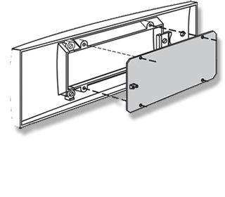 Notifier 020-485-009 ID2000/ID3000 Series Extension Cover Blanking Plate Kit