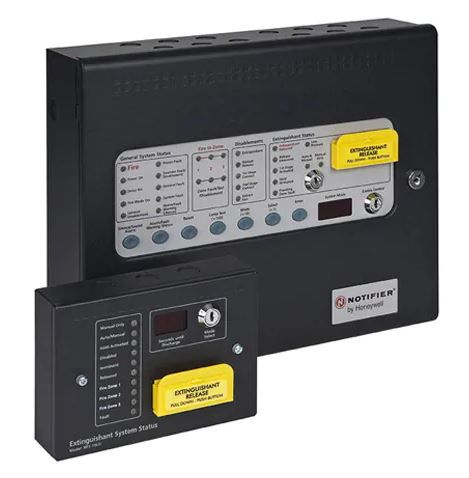 Notifier NFS3-EXT Single Area 3-zone Extinguishing Control Panel Compliant with BS EN12094-1 Class