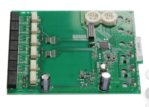 Notifier NFXI-RM6 Opal Protocol 6-way Changeover Relay Output with Built-in Loop Isolation. Complete with Rotary Address Switch and Plug-in Terminal