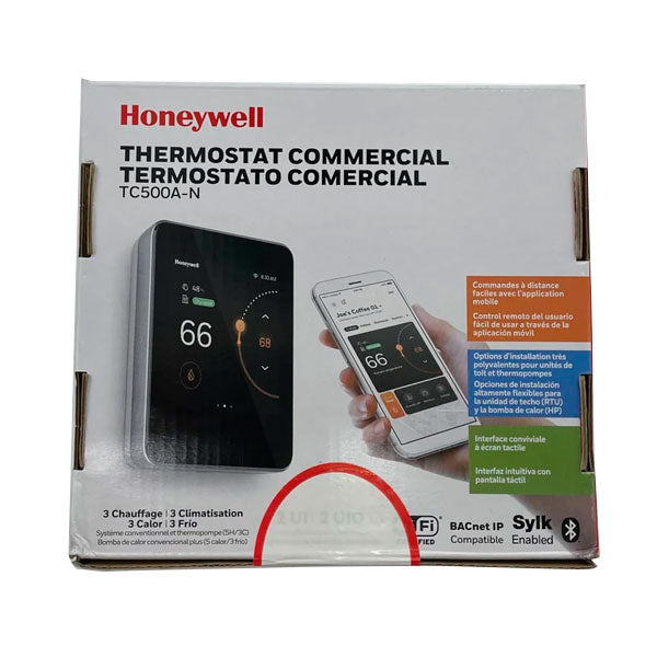 Honeywell TC500A-N Touchscreen Wireless Thermostat - The Fire Alarm Supplier